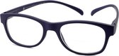 Leesbril bifocaal Klammeraffe-+2.50-Donker Blauw Klammeraffe