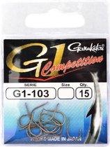 Gamakatsu G1 Competition G1-103 (15 pcs) - Maat : 10