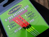 Fun Fishing K-Pro Verwisselbare Antennes Kit Carpodrome (8 pcs) - Maat : 1.5mm