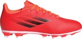 adidas X Speedflow .4 Sportschoenen - Maat 28 - Unisex - rood - oranje - zwart