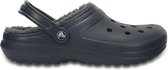 Crocs - Classic Lined Clog - Instap Sandaal - 41 - 42 - Blauw