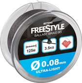 Spro Freestyle Ballast Braid 125m U-Light 0.08mm | Gevlochten lijn