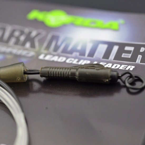 Korda Camo Leaders + Hybrid Leadclip - Gravel Khaki van Korda — afbeelding 2