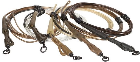 Korda Camo Leaders + Hybrid Leadclip - Gravel Khaki van Korda — afbeelding 4