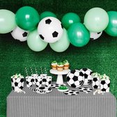 Partydeco - Voetbal decoratie - versierpakket - verjaardag (60 delig)