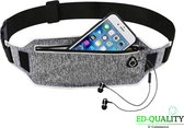 Running Belt - Hardloop Telefoonhouder - Hardloopriem - Hardlooptasje - Heuptasje - Sporttas - Hardlopen - One Size - Grijs