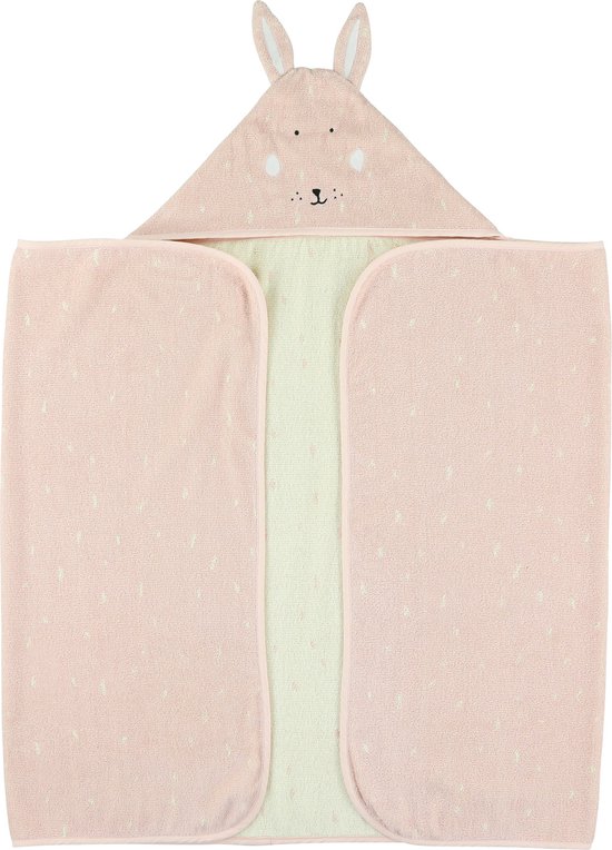 Trixie Badcape - 75x75cm - Mrs. Rabbit van Trixie — afbeelding 3