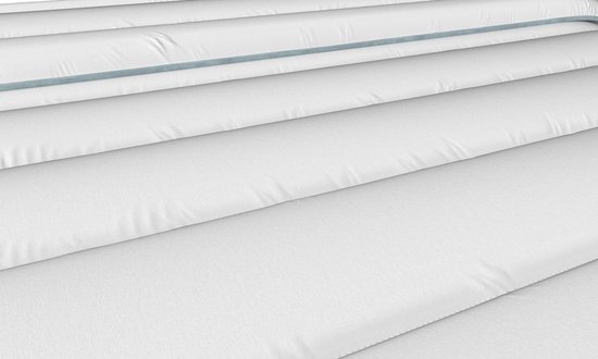 Couette Azur 240x220cm - 400g/m² - Très chaude - Deux personnes - Lavable à 90°C - Tissu résistant - Destruction des acariens - Fabriqué en France