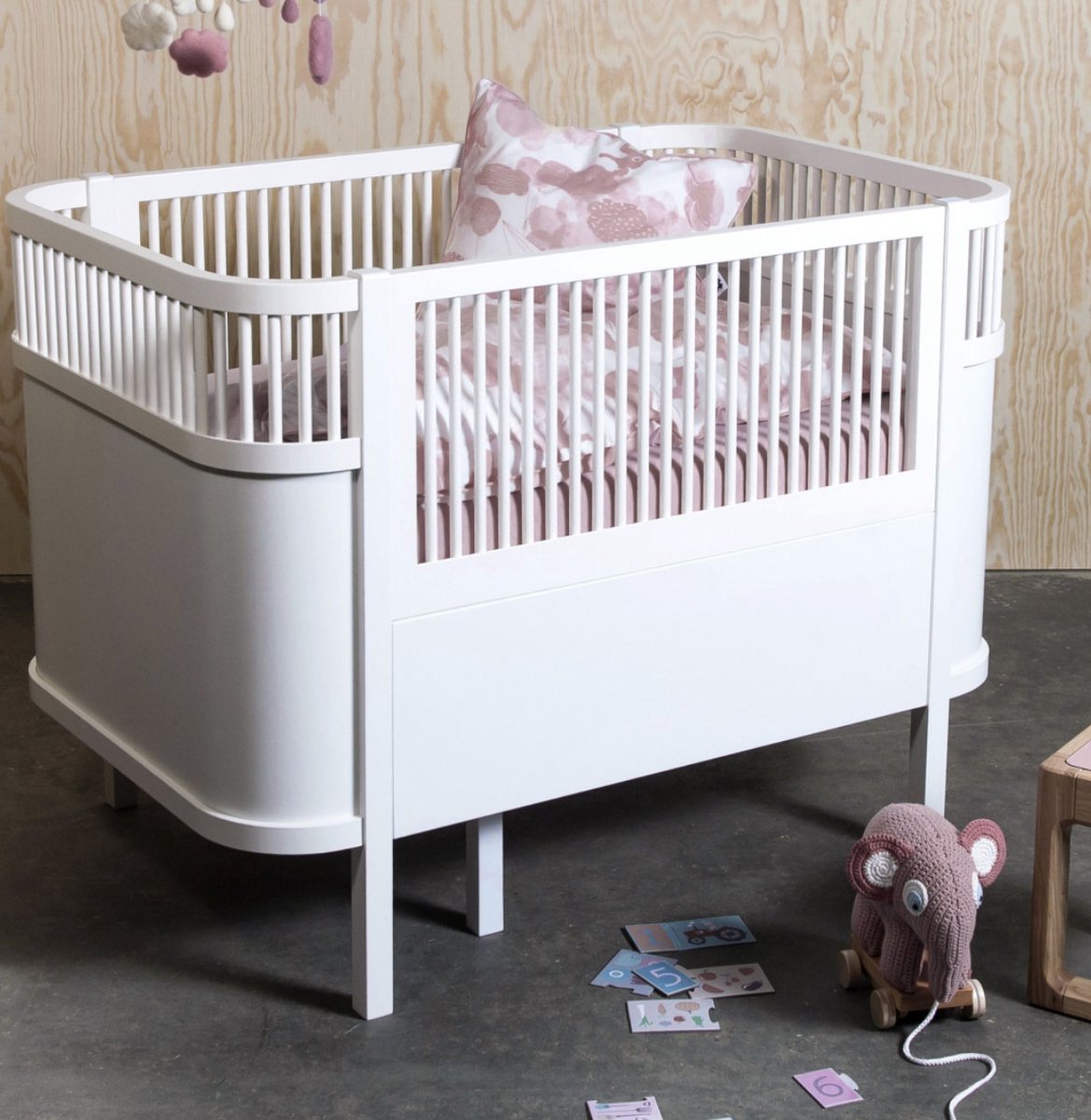 Sebra - Ledikant Baby en Junior Bed - Ledikant - Classic Wit | bol.com