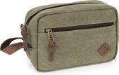 Reverly The Stowaway Toilettas - 28 x 15 x 13 cm - 5 L - Geurabsorbeerder - Waterdichte Tas - Groen