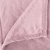 Fleece deken Roze 150x200cm Plaid
