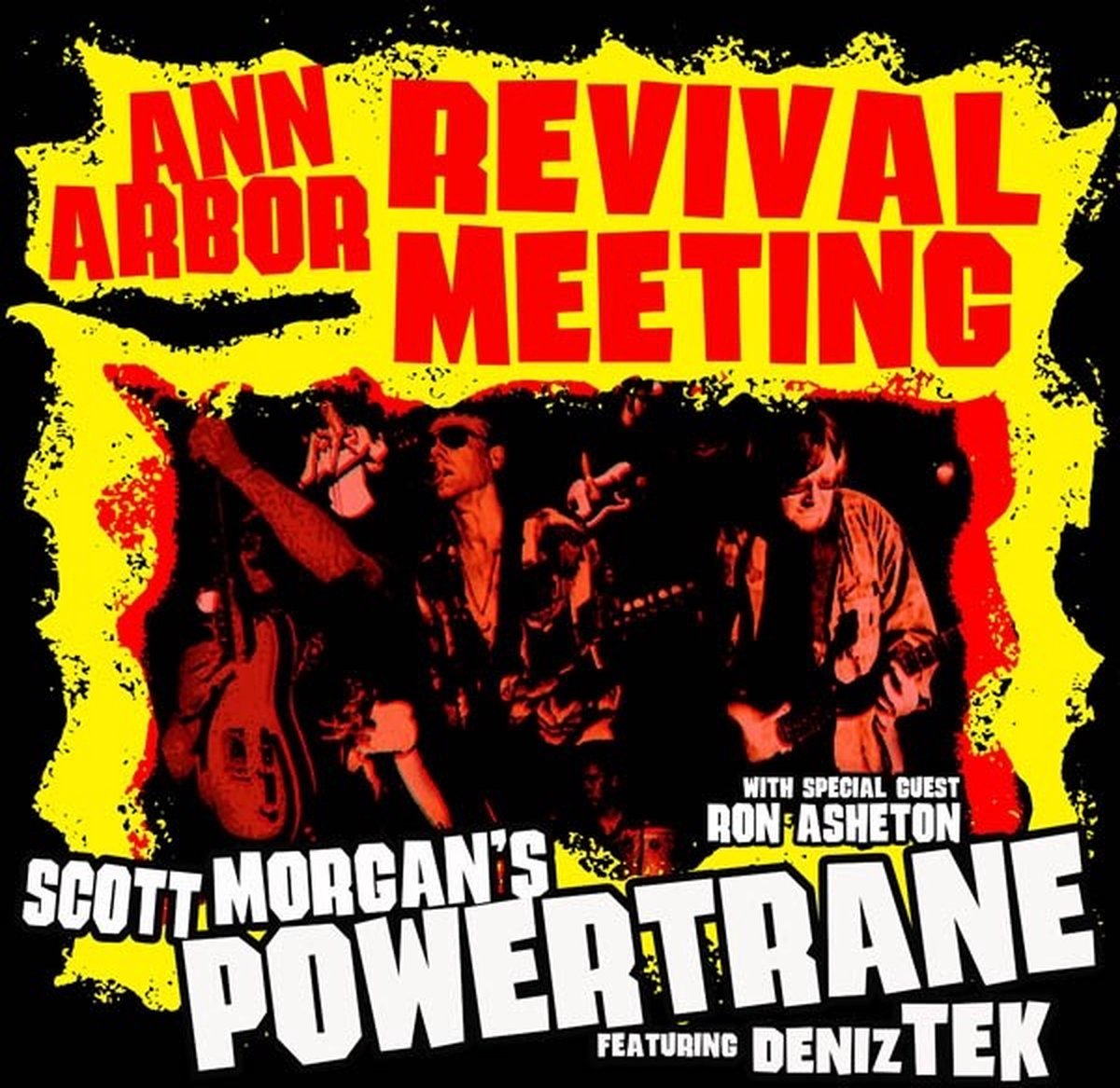 Scott Morgan's Powertrane - Ann Arbor Revival Meeting (CD) (Remastered)
