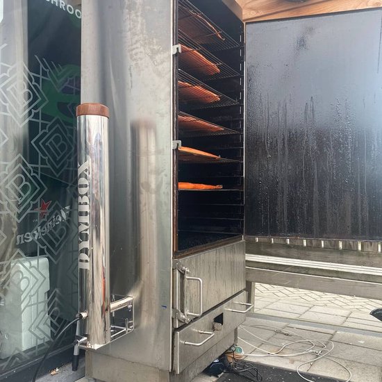 Dymbox 5,0L koud rookgenerator Basic Starters Kit (incl. 5KG rookhout snippers, luchtpomp) voor rookovens rookkasten en BBQ ( cold smoker ) koud rook generator CSG van Dymbox — afbeelding 4