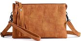 Camel New Orleans schoudertasje en clutch