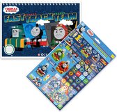 Kleur en stickerboek thomas de trein -  met extra 150+ stickers