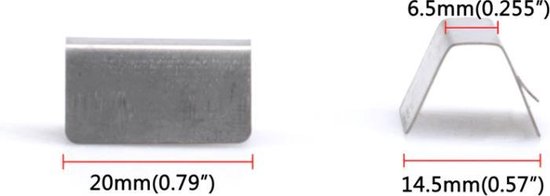 OEM Line - 4 stuks bevestiging clips / afstandhouders voor Zijwindscherm Regen / Wind Deflector / Raam spoiler montage clipjes