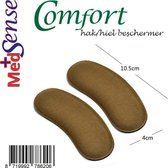 Hak/hiel beschermers- MedSense Comfort - 1 paar - bruin/beige