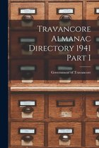 Travancore Almanac Directory 1941 Part I