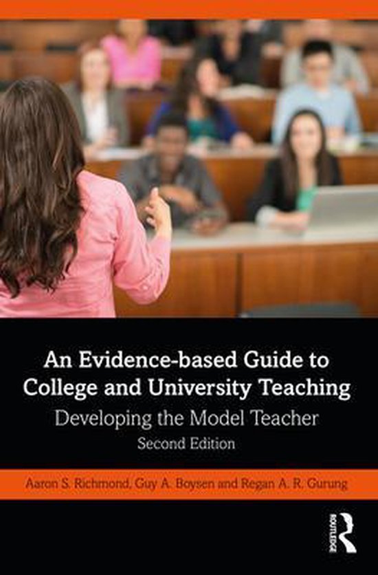 An Evidence-based Guide to College and University Teaching - cover