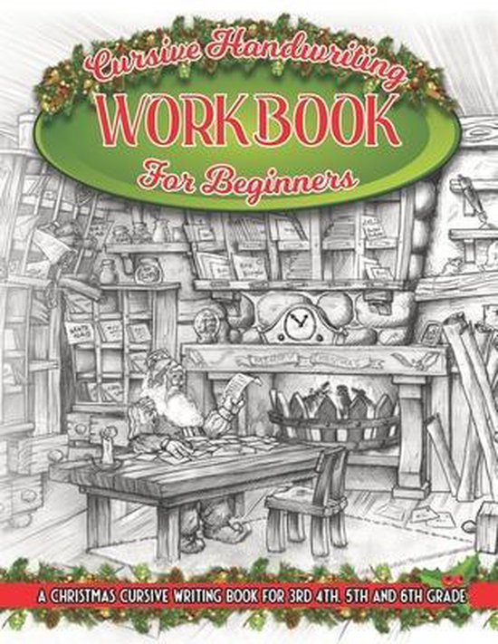 Cursive Handwriting Workbook For beginners - cover