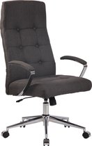 Bureaustoel - Voor Volwassenen - Bureaustoelen -  Modern - Grijs - Metaal - 61 cm x 65 cm x 114 cm