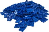 150 Bouwstenen 2x4 plate | Blauw | compatibel met grote merken | SmallBricks