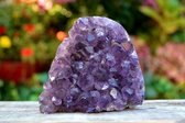 Amethist cluster uit Uruguay - 703 gram