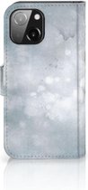 Flip case geschikt voor iPhone 13 Mini Smartphone Hoesje Painting Grey