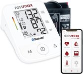 Rossmax X3 BT - Bloeddrukmeter Bovenarm Hartstichting - Klinisch Gevalideerd - Hartslagmeter - Bluetooth - Smartphone App - Onregelmatige Hartslag - Geheugen - Gemiddelde 3 Metinge
