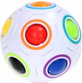 behendigheidsspel Magic Ball junior 6,5 cm wit