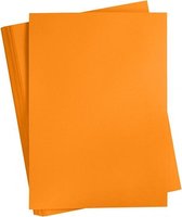 karton A2 oranje 100 vellen