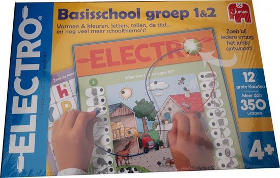Thumbnail van een extra afbeelding van het spel Electro basisschool groep 1 & 2 leerspel