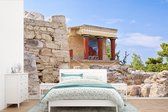 Behang - Fotobehang Knossos - Kreta - Griekenland - Breedte 330 cm x hoogte 220 cm