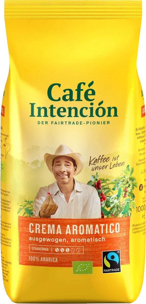 Café Intención Caffè Crème 1kg Koffiebonen