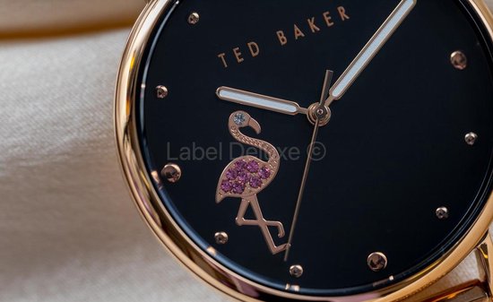 Ted Baker Phylipa Flamingo - Montre pour femme - TWG024300 - Zwart - or  rose -... | bol.com
