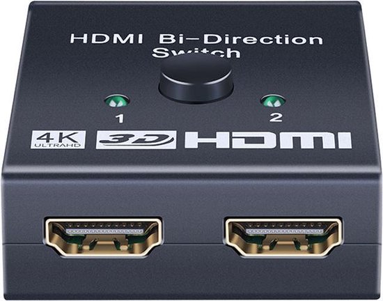 HDMI Splitter 1 in 2 Weg Splitter HDMI Unterstützt... - Grandado