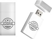 JOSINE naam kado verjaardagscadeau cadeau usb stick 16GB - naam cadeau, gefeliciteerd cadeau, kerstcadeau, vaderdag cadeau idee, moederdag cadeau, valentijnscadeau