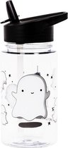 drinkfles Spookje junior 450 ml tritan zwart