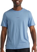 Icebreaker Central Stack T-shirt - Mannen - blauw