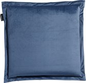Madison - Zitkussen - Universeel - 50x50 cm - Outdoor Velvet Blue - Hocker - Blauw