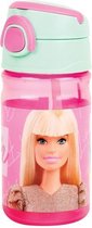 bidon Doll meisjes 350 ml roze/mintgroen