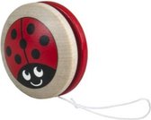 jojo Ladybird junior 5,5 cm hout rood