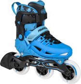 inlineskates Phuzion junior zwart/blauw maat 33-36