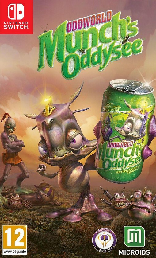 Foto: Game oddworld munch s oddysee standaard engels nintendo switch
