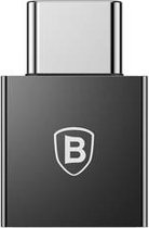 Baseus USB-naar-USB-C 2.4A-adapter - iMac 24" - MacBook - ChromeBook  (zwart)