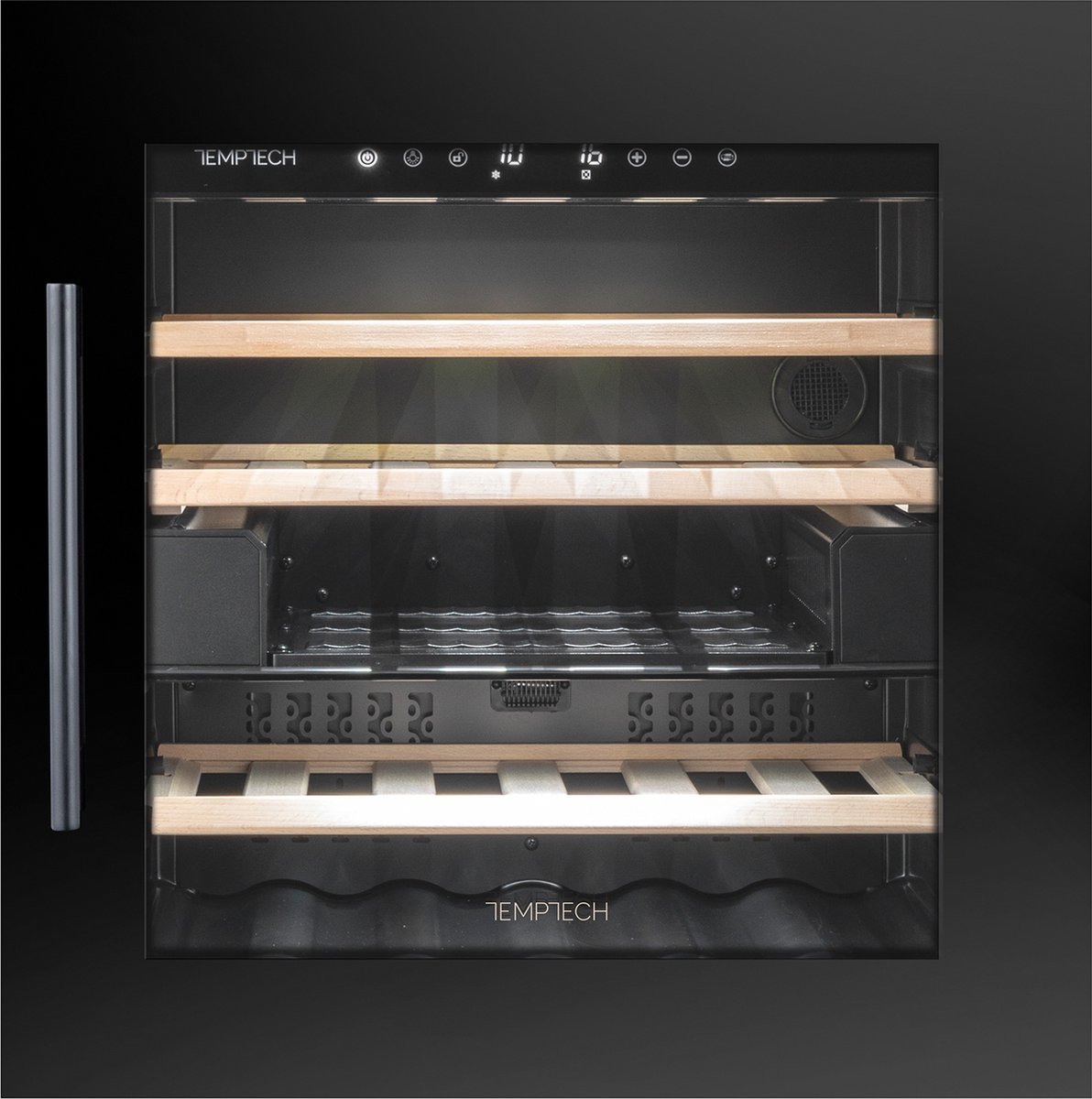 Temptech OZ60DB - inbouwwijnkoelkast - 28 flessen - 2 zones - afbeelding 3
