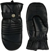 Laimbock leren dames wanten model Surrey Color: Black, Size: 8.5