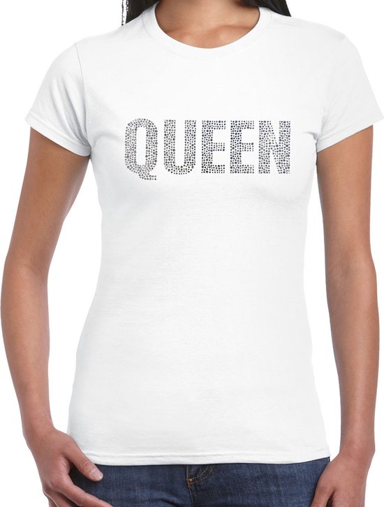 dames t-shirt met glitter rookworsten oranje