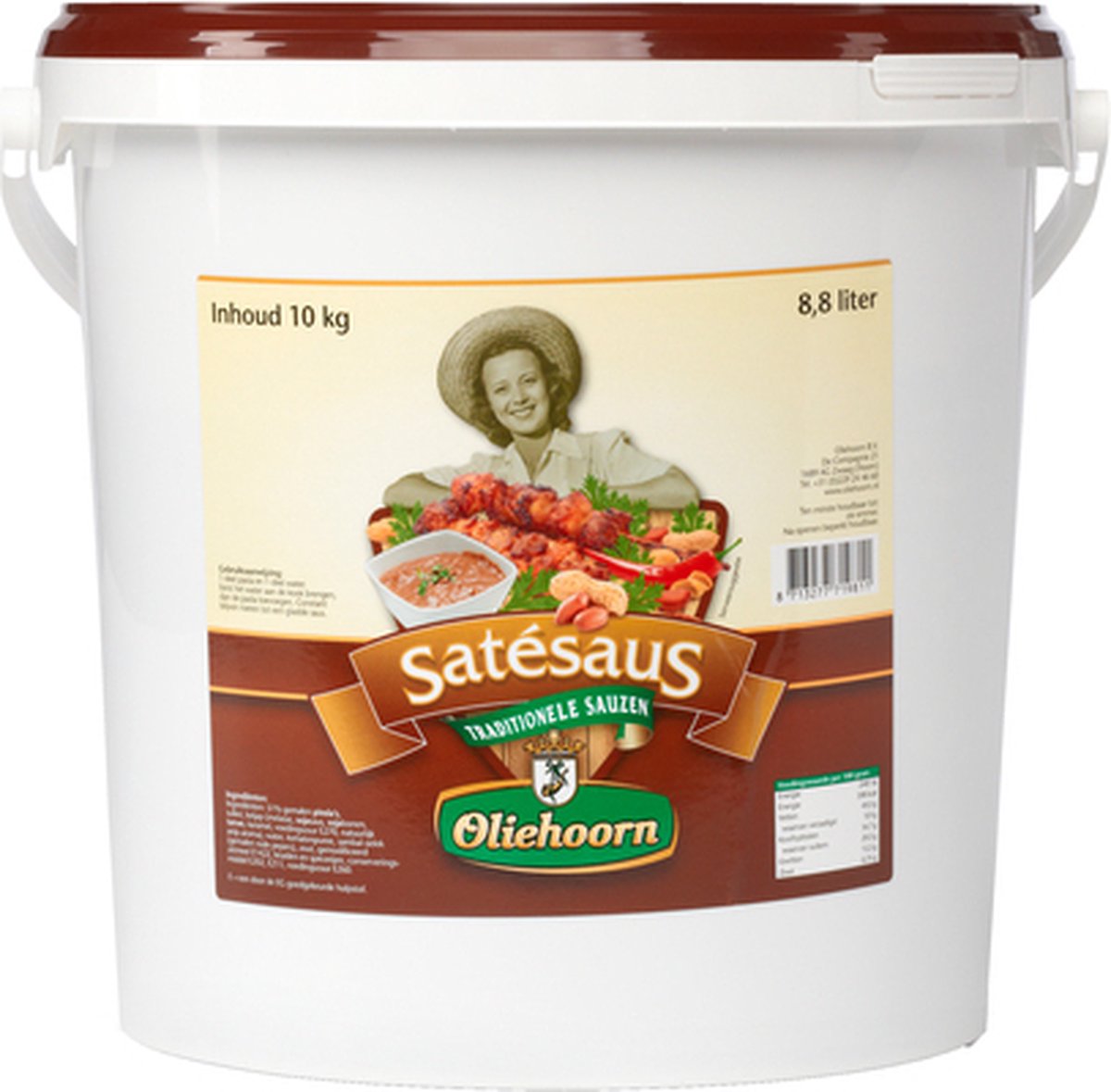 Oliehoorn | Satesauspasta | 10 kg