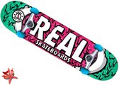 Real Ooze Oval Skateboard 7.75'' Pink